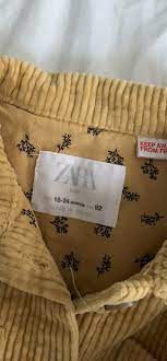 Zara Baby Lined Corduroy Overshirt