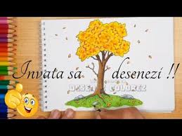 Lecturi de primăvară gimnaziul i a bassarabescu. Copac De Toamna Desenat Tutorial Desen How To Draw Autumn Tree Youtube