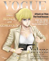 How did yelena die in attack on titan? Yelena Attack On Titan By Anagatajavanese On Deviantart