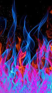 Blue Water Flame Electric Blue Pattern Purple Neon Wallpaper Wallpaper Iphone Neon Smoke Wallpaper
