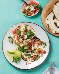 Ceviche is typically served at lunch or brunch, and because it is so light and refreshing, it's popular at the beach. South American Style Fish Ceviche Tacos With Salsa Mykitchen