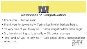 Memuatkan… pelayar ini tidak menyokong fungsi pertuturan. Macam Expression Of Congratulating Dalam Bahasa Inggris
