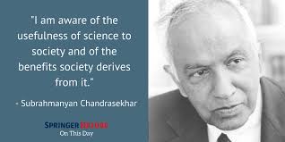 Image result for Subrahmanyan Chandrasekhar