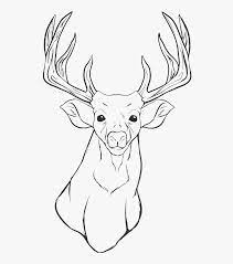 The spruce / wenjia tang take a break and have some fun with this collection of free, printable co. Deer Head Coloring Pages Printable Deer Head Coloring Pages Hd Png Download Kindpng