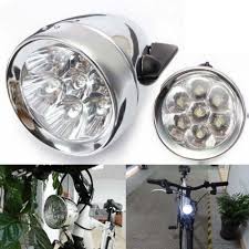 Vintage Retro Bicycle Bike Front Light Lamp 7 Led Fixie Headlight With Bracket Lights Reflectors Bike A Bike Front Light Bicycle Headlight Bicycle Lights
