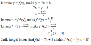 Materi mafia online adalah blog tentang materi, contoh soal, dan cara cepat mengerjakan soal serta persamaan matematika, fisika dan kimia. Invers Fungsi Dan Fungsi Invers Partnermatematika Com