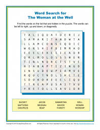 Puzzlemaker is a puzzle generation tool for teachers, students and parents. Free Printable Bible Word Search Activities On Sunday School Zone