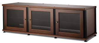 Traditional furniture manufacturers do not take into consideration important aspects such as ventilation, infrared passthrough for remote controls, and removable rear panels for component access, wire management and media storage. Amazon Com Salamander Synergy 237 A V Cabinet With Three Doors Black Black Home Kitchen