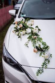 Wedding Cars Decoration Ideas Mariage In 2020 Wedding Car Deco Wedding Car Decorations Car Decor