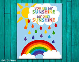 And of course, to go with that longer design we get by using a roll of vinyl, we need a long length of transfer tape. You Are My Sunshine Wall Art Childrens Nursery Decor Rainbow Etsy