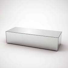 Buy coffee / tea tables online from rs. In Stock Rectangular Mirrored Coffee Table Klarity Glass Furniture