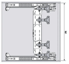 Kit Barres De Liaison Support De Charnieres Portes Pivotantes Porte Escamotable Charnieres