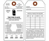 19 printable fire log template forms fillable samples in. Custom Printed Fire Extinguisher Tags Universal Tag Inc
