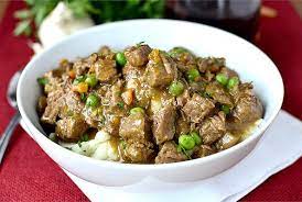 Beef Stew With Mashed Potatoes Iowa Girl Eats Recipe Stew Meat Recipes Beef Beef Stew Best