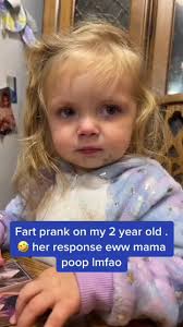 Baby's Reaction to Fart Prank