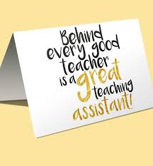 Need a thanks teacher message or quote to send to your teacher or your child's teacher. Behind Every Good Teacher Is A Great Teaching Assistant Jpeg Pdf Instant Download Gift End Of Year Teacher Assistant Gifts Teacher Cards Presents For Teachers