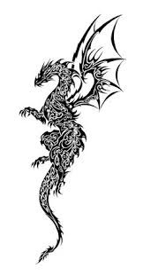 Black And White Dragon Tattoo Drawing Tribal Dragon By Tribalchick101 On Deviantart Tribal Dragon Tattoos Tribal Shoulder Tattoos Dragon Tattoo Chest