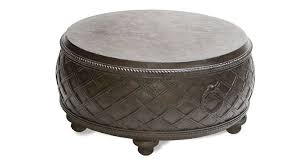 This wood top contrasts perfectly with the white patterned base, making a piece that adds a bit of something unique to your living room. Moroccan Coffee Table Casual Image