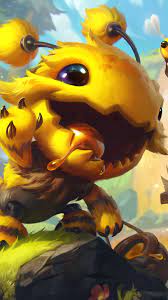 Bee Kog'Maw Yuumi Bee'Maw Yuubee LoL Splash Art Wallpaper 8K 4K #3.3239