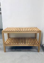 Holzbank Wooden Bench Ikea Molger Birke Kaufen Auf Ricardo