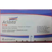Bis zu 70% ersparnis in tschechien! Liquid Zoledronic Acid 5mg Aclasta Injection Novartis Packaging Size 100ml Rs 249 Box Id 21116846962