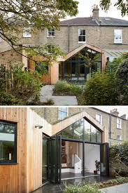 A Modern Wood Rear Extension Was Added To This Home In England In 2020 Architecture Victorian Homes Modern Wood