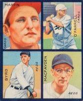 1935 Goudey 4-in-1 Baseball Card Set