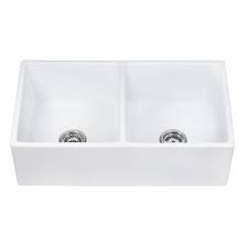 ruvati farmhouse apron front fireclay