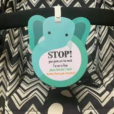 Buy Elephant Stop Please Look Don T Touch Baby Sign Tag Girl Sign Newborn Baby Tag Baby Bed Tag Stroller Tag Carrycot Basket Tag Baby Preemie No Touching Sign Tag W Hanging Straps Online In Indonesia B07xjhljql