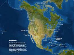 What North America Will Look Like If All The Ice Melts Sorry Florida Ice Melting Sea Level Rise Map