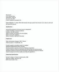manager resume objective examples