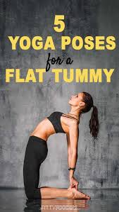 5 Yoga Poses For A Flat Tummy Fittyfoodies Yoga Poses For Beginners Yoga Poses Yoga For Beginners
