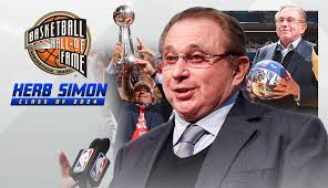Herb Simon, Pacers Sports & Entertainment Chairman and Owner, Named to 2024  Class of the Naismith Basketball Hall of Fame