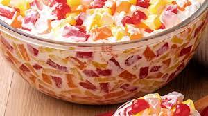 The fruit desserts feature a frozen blend of pineapple, bananas, and berry vodka. Serve Only The Best Christmas Desserts With Del Monte Fiesta Fruit Cocktail Youtube