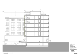 Er bildet auch den aufgang zu den fünfgeschossigen, begehbare präsentationsflächen entlang der prinzenstraße. Gallery Of Aufbau Haus 84 Barkow Leibinger 18