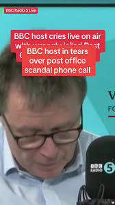 BBC's Nicky Campbell sobs live