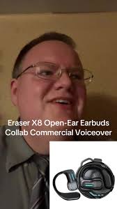 A commercial voicemail collaboration for Erazer X8 Open-Ear Buds. #ear...