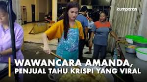 Seringkali kita melihat akan tampilan dalam penggunaan tahu yang memang banyak di gunakan para ibu rumah tangga dalam hidangan. Wawancara Amanda Penjual Tahu Krispi Di Cipete Yang Viral Youtube