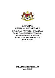 Sejak dari era pemerintahan tunku abdul rahman, tun. Laporan Ketua Audit Negara Mengenai Penyata Azmin Ali