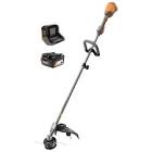 18V Brushless Cordless Battery 14-inch String Trimmer Kit with 4 0Ah Battery  amp  Char    R01201KVNM RIDGID