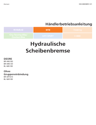 Der minister drückte sich sehr vorsichtig aus. Shimano Br Mt410 Hydraulische Scheibenbremse Benutzerhandbuch Manualzz