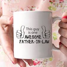 Birthday Gift For Father In Law Christmas Father In Law Gift This Guy Is One Awesome Father In Law Mug Birthday Gifts For Father In Law Father In Law Wedding Gift Mu124 With Images Father In Law