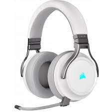 Este fara doar si po. Casti Gaming Corsair Virtuoso Rgb White Wireless Pc Garage
