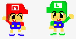 Baby Mario And Baby Luigi Art Png Image Transparent Png Free Download On Seekpng