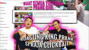 We did not find results for: Roasting King Prank Indonesia Hasanjr11 Si Raja Clickbait Prank Ojol Merugikan Pihak Ojol Youtube