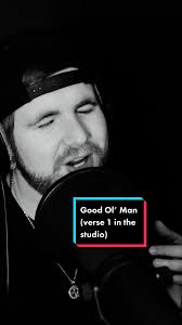 I always love goin to the studio but this song was extra special to record  #goodolman #giftfromgod #countrymusic #fatherson #family