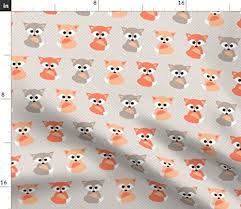 At fabricgateway.com find thousands of fabric categorized into thousands of categories. Amazon Com Spoonflower Fabric Baby Fox Foxes Woodland Nursery Animals Baby Girl Baby Boy Printed On Organic Cotton Knit Fabric By The Yard Baby Blankets Clothing Apparel T Shirts