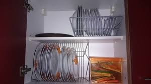 Plate Organizer It S Easier In And Out The Kitchen Cupboard Ikea Hackers Kitchen Cupboards Plate Organizer Cupboards Organization