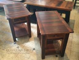 Braun is a ✯ german premium brand ✯ for electrical appliances. End Tables E Braun Farm Tables And Furniture Inc