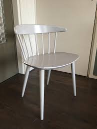 Trige mid century side chair walnut base (set of 2) price: Mid Century Danish Modern White Dining Chair By Ejvind Johansson For Fdb 1950s For Sale At Pamono